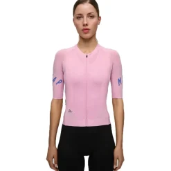 MAAP Aeon Fietsshirt met Korte Mouwen Dames - musk