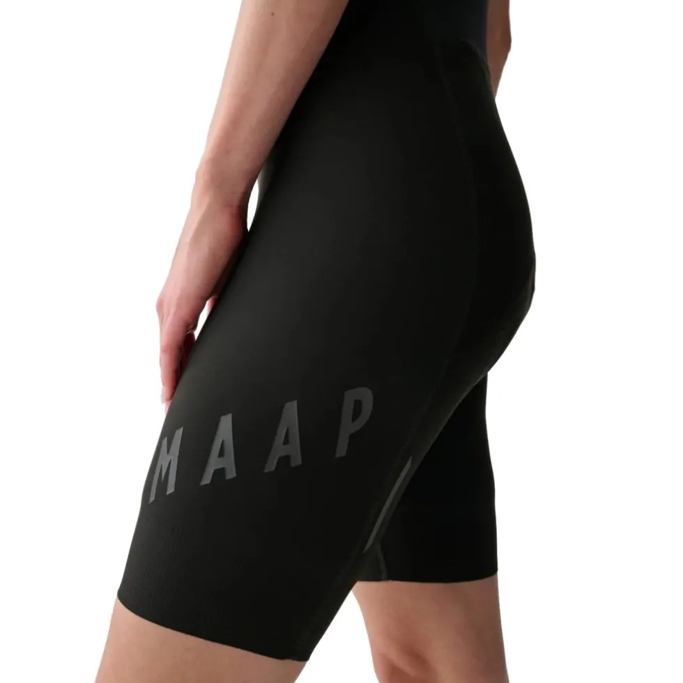 MAAP Aeon Fietsshort met Bretels Dames - black/black