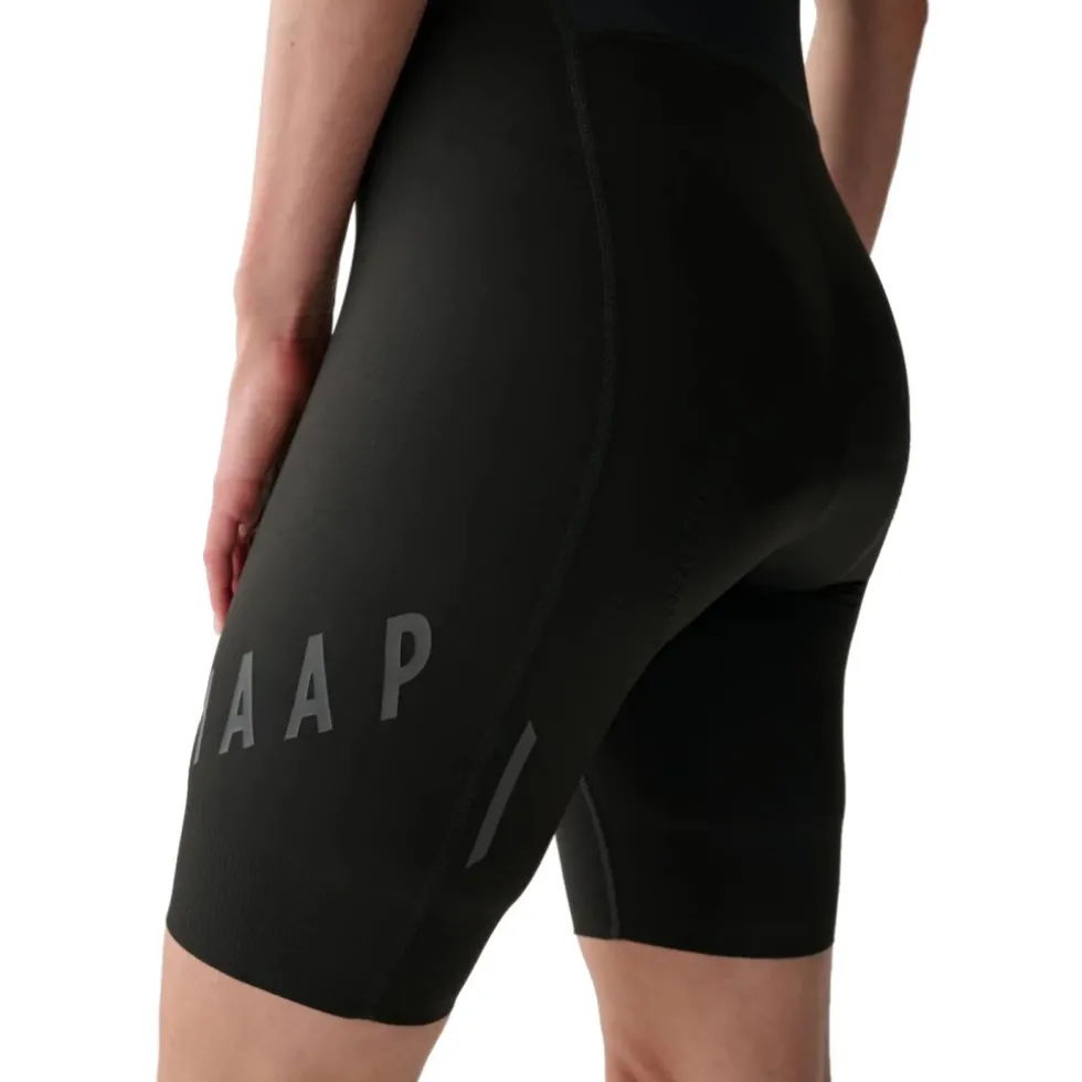 MAAP Aeon Fietsshort met Bretels Dames - black/black