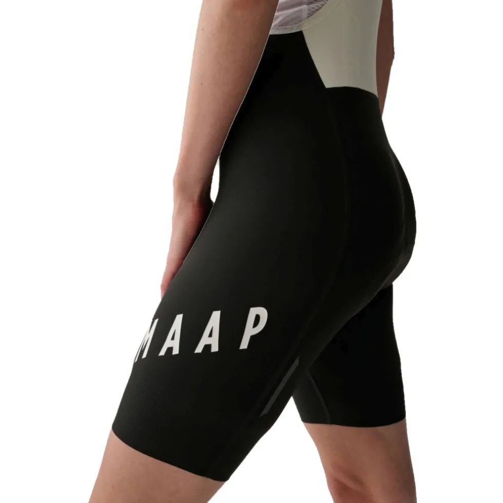 MAAP Aeon Fietsshort met Bretels Dames - black/white
