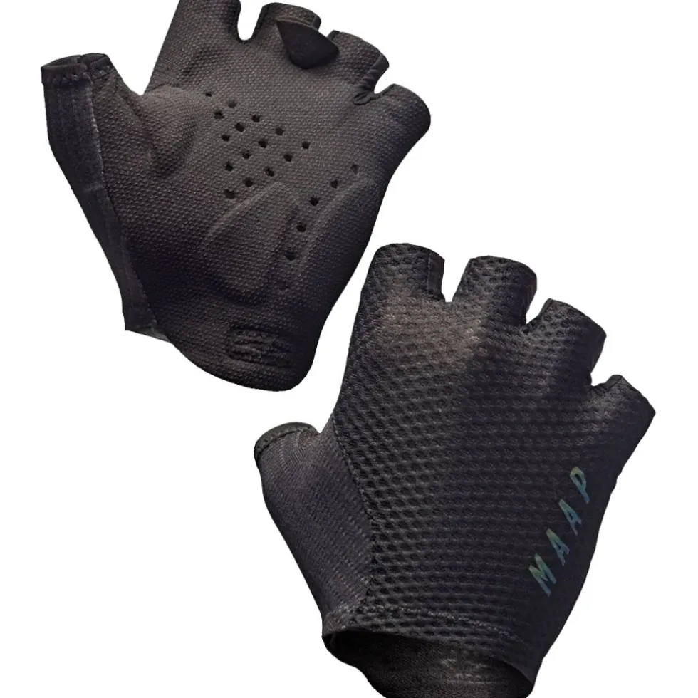MAAP Echo Pro Base Race Handschoenen met Korte Vingers - zwart