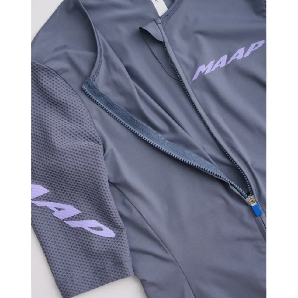 MAAP Emerge Fietsshirt met Korte Mouwen Dames - amparo blue
