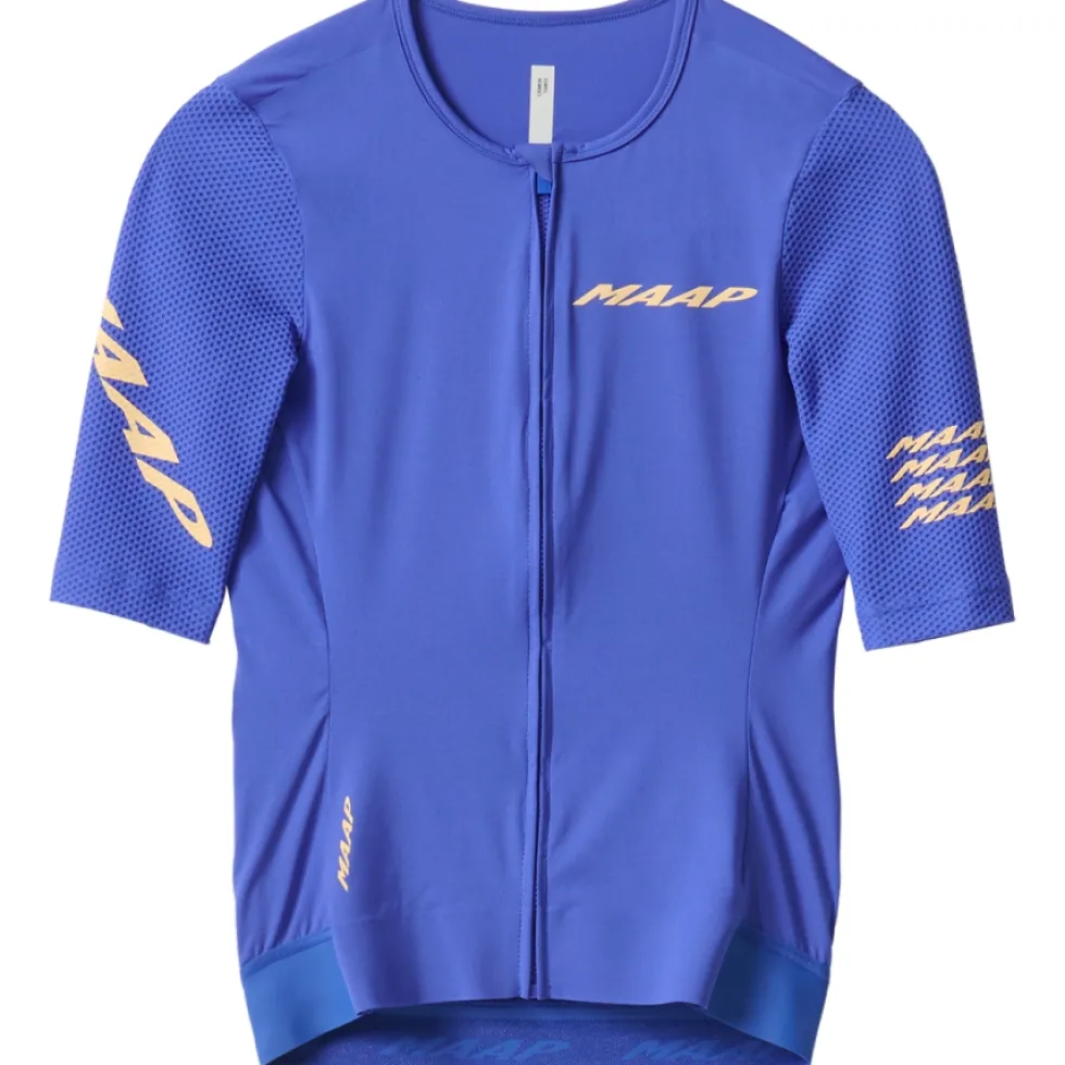 MAAP Emerge Fietsshirt met Korte Mouwen Dames - amparo blue