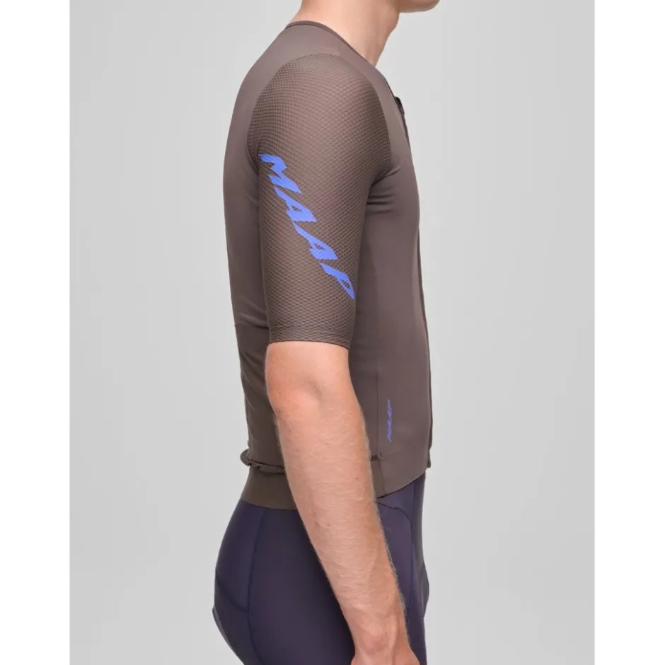 Wielershirts < MAAP Eerge Fiethirt et Korte ouwen Heren - brown uber