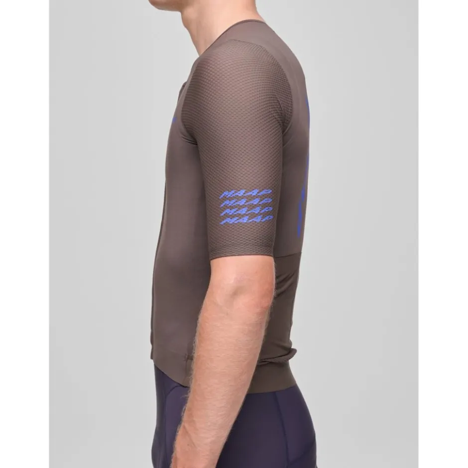 Wielershirts < MAAP Eerge Fiethirt et Korte ouwen Heren - brown uber