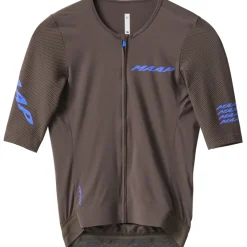 Wielershirts < MAAP Eerge Fiethirt et Korte ouwen Heren - brown uber