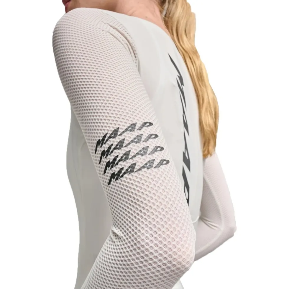 MAAP Emerge Fietsshirt met Lange Mouwen Dames - vapour