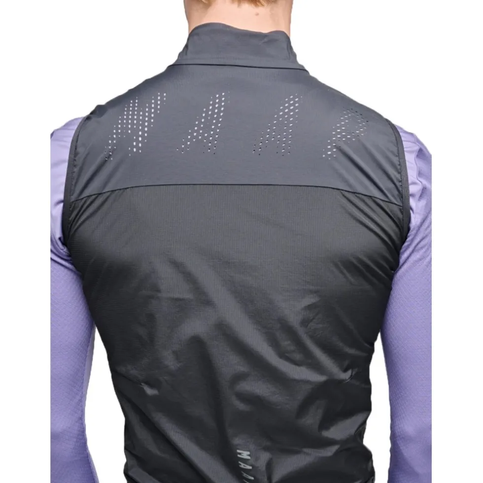 MAAP Flow Vest Heren - jet zwart
