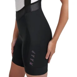 MAAP Short Team Bib Evo Fietsshort met Bretels Dames - zwart