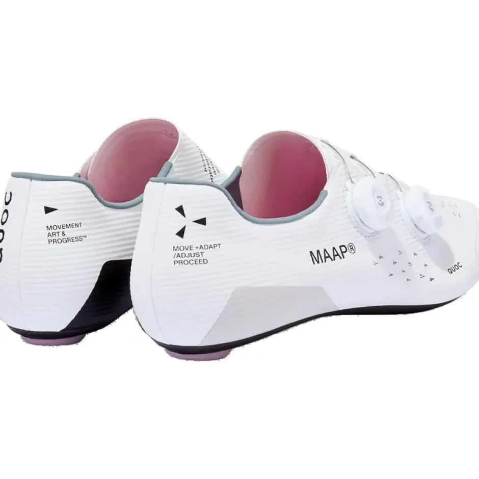 Klikschoenen|Wielrenschoenen < MAAP X QUOC M3 Pro Racefietsschoenen - wit