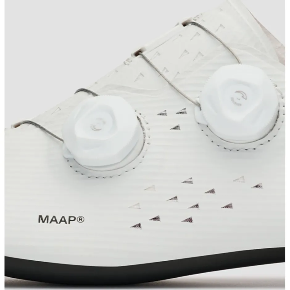 Klikschoenen|Wielrenschoenen < MAAP X QUOC M3 Pro Racefietsschoenen - wit