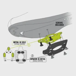 magped ROAD2 Magneetpedalen - xCarbon | Titanium As - 200N