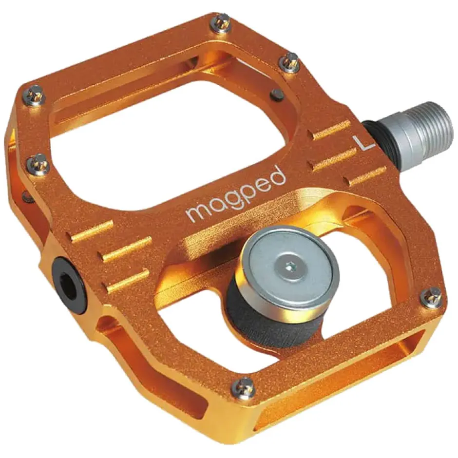 Klikpedalen < Magped SPORT2 Magneetpedalen - 100N | orange