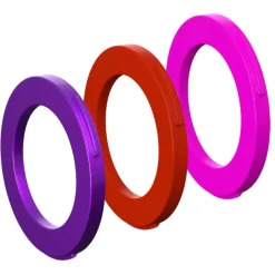 Magura Brake Caliper Cover Set 2-Piston - MT4/MT6/MT8 from MY2015 (6 pieces) - 2701722 - purple / red / neon pink