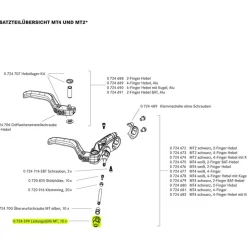 Remmen Reserveonderdelen < Magura Disc Tube Connection Sleeves MT - 0724699