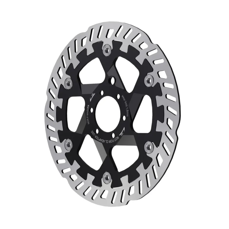 E-Bike Remmen < Magura eSTOP Optimized Kit - MDR-P Disc Rotor | 7.S Sport Brake Pads - 180mm