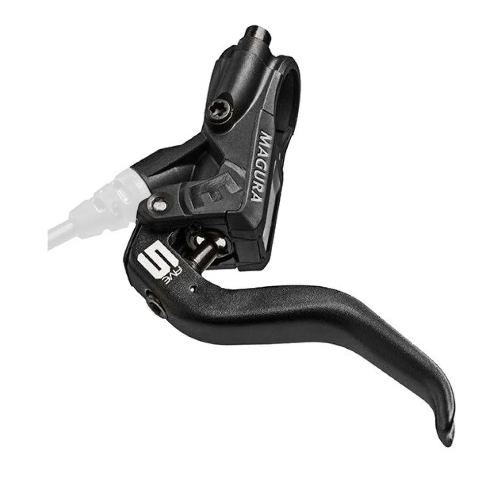 Magura 2-Finger Aluminum Brake Lever for MT5 Disc Brakes from MY2015 - 2700533 - black