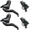 Magura MT4 eSTOP Set schijfremmen - zwart / zilver