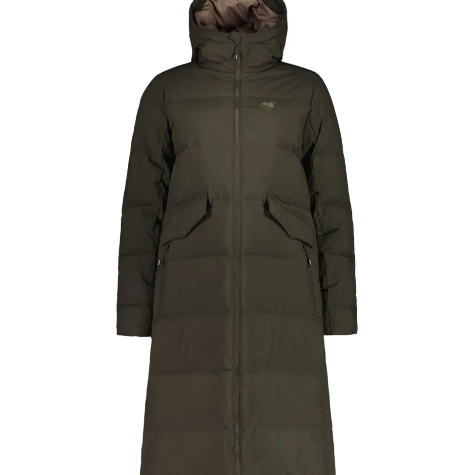 Maloja AnkogelM. Urban ReDown Donzen Mantel Dames - alpine woods 8958