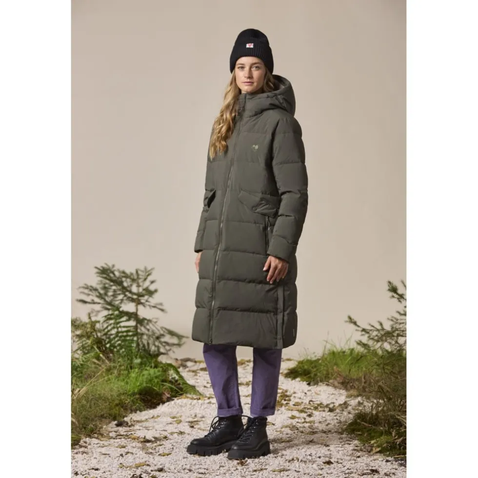 Maloja AnkogelM. Urban ReDown Donzen Mantel Dames - alpine woods 8958