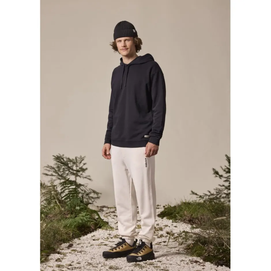 T-Shirts & Tops < Maloja Dro. Organic weat Hoodie Heren - haded white 1148