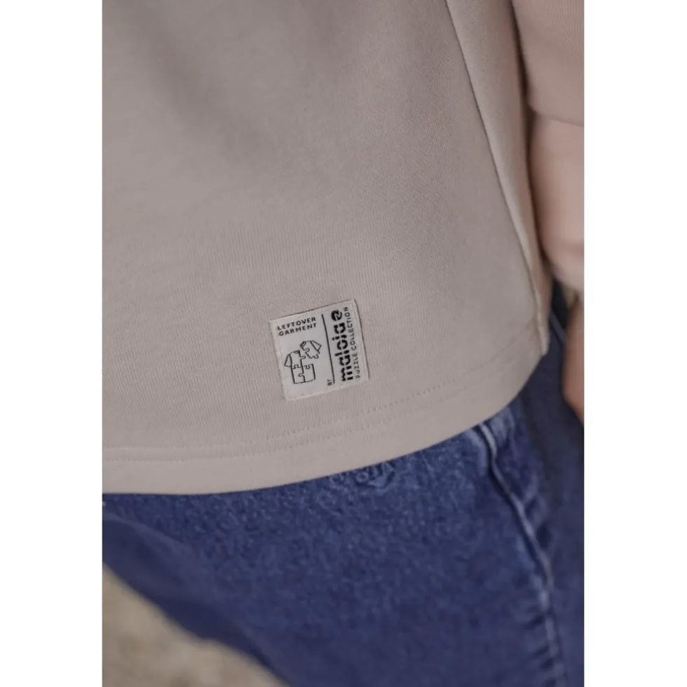 Maloja HaidelM. Puzzle Cotton Shirt met Lange Mouwen Dames - wood 653