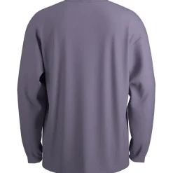 Maloja SaccaroM. Heavy Organic Cotton Longsleeve Heren - shaded purple 8988