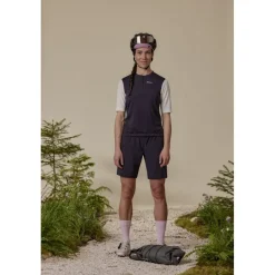 Mtb-Shorts < Maloja FaneM. Gravel hort Dame - deep black multi 8862