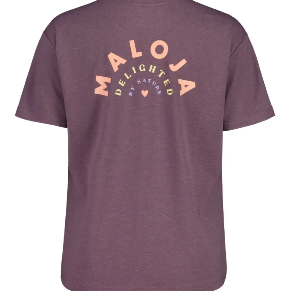 Maloja FreihutM. Cycle T-shirt dames - stormy lilac 1228