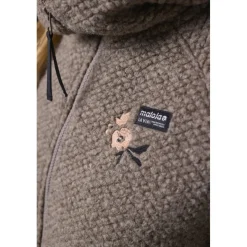 Maloja KurointM. Alp Wool Jas Dames - dark gravel 8990