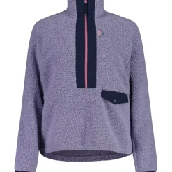 Maloja LochbergM. Sheep Skin Fleece Trui Dames - shaded purple 8988