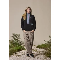 Maloja LochbergM. Sheep Skin Fleece Trui Dames - shaded purple 8988