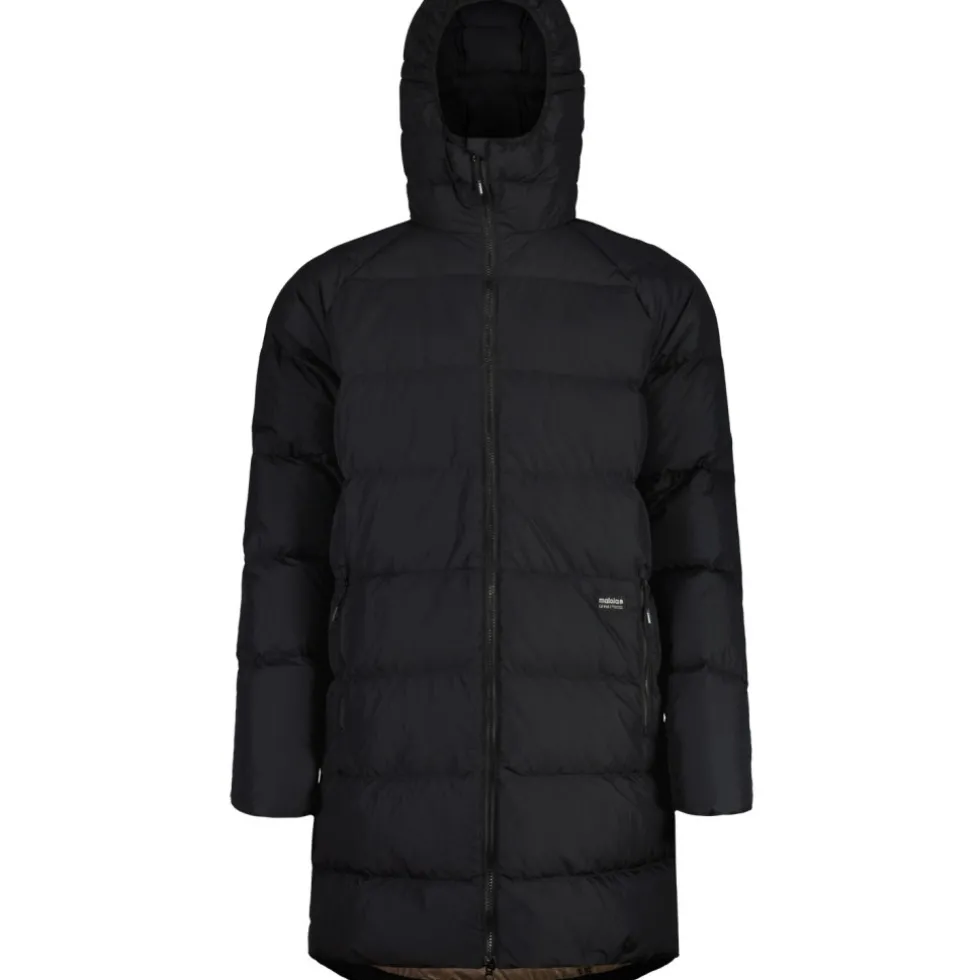 Maloja MarzolaU. Urban ReDown Donzen Mantel Unisex - deep black 8833