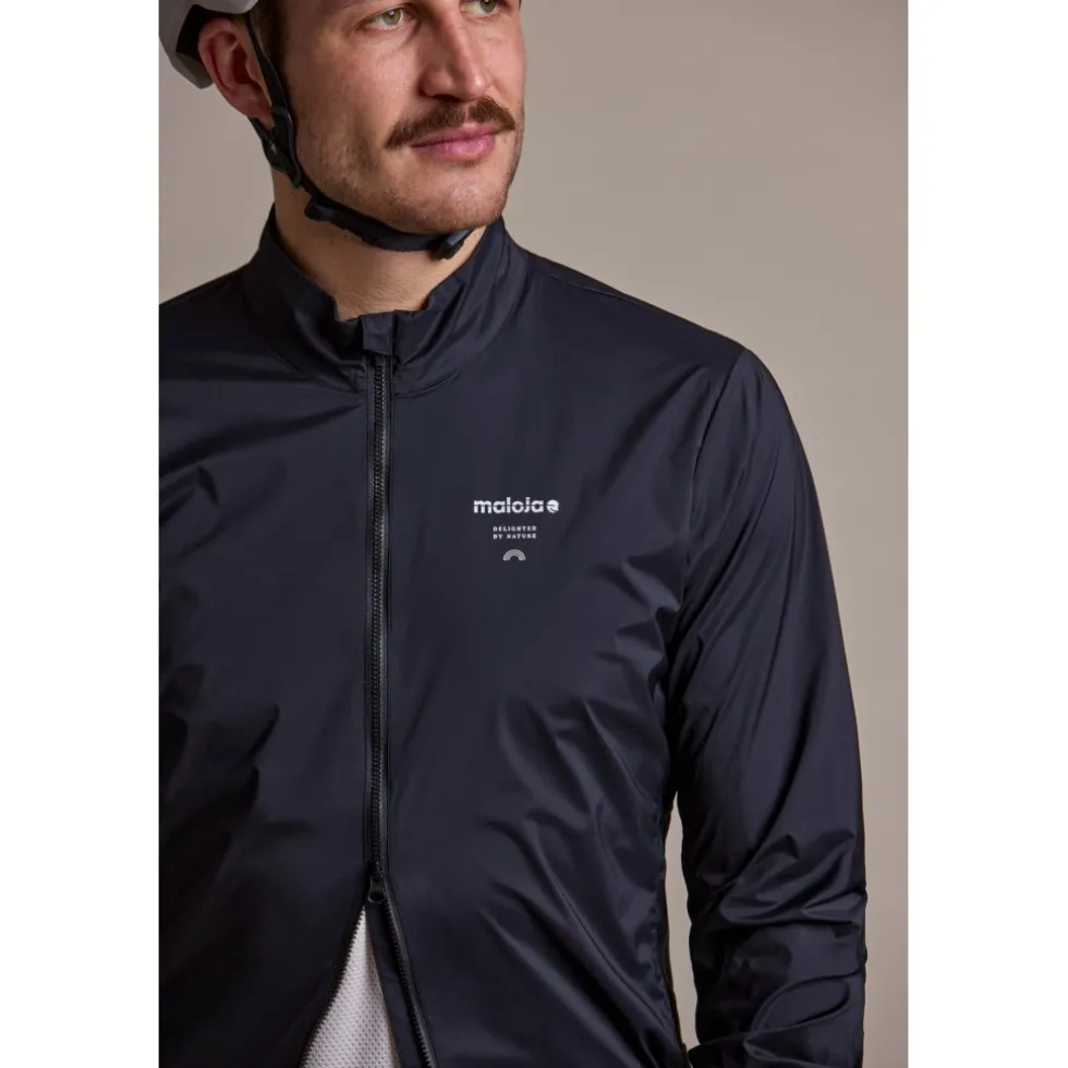 Maloja MaxlM. Cycle Jas Heren - deep black 8833