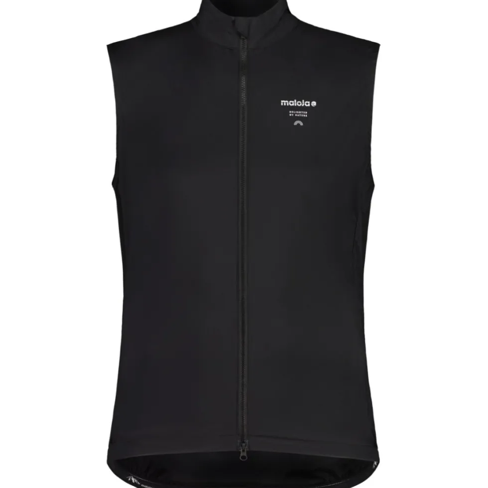Maloja MaxlM. Cycle Vest Heren - deep black 8833