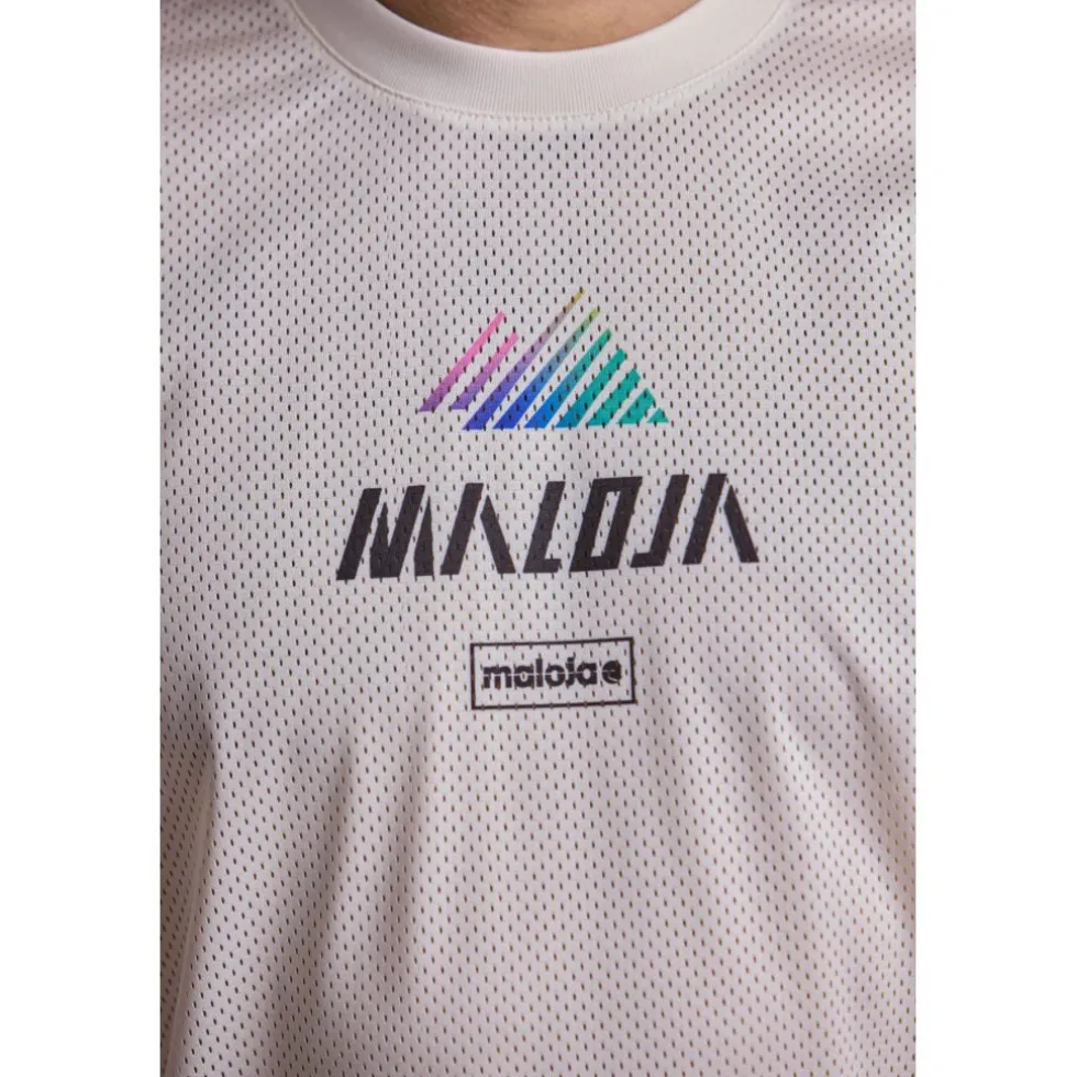 Maloja PfeifferkogelM. Dirt Shirt met Lange Mouwen Heren - deep black papermountains 1274