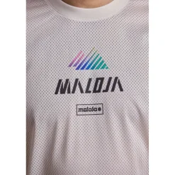Maloja PfeifferkogelM. Dirt Shirt met Lange Mouwen Heren - warm shadow papermountains 1275