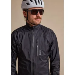 Maloja StrelU. NOS Regenjas Unisex - deep black 8833