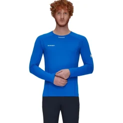 T-Shirts En Tops < Mammut Aenergy Shirt met ange Mouwen Heren - azurit