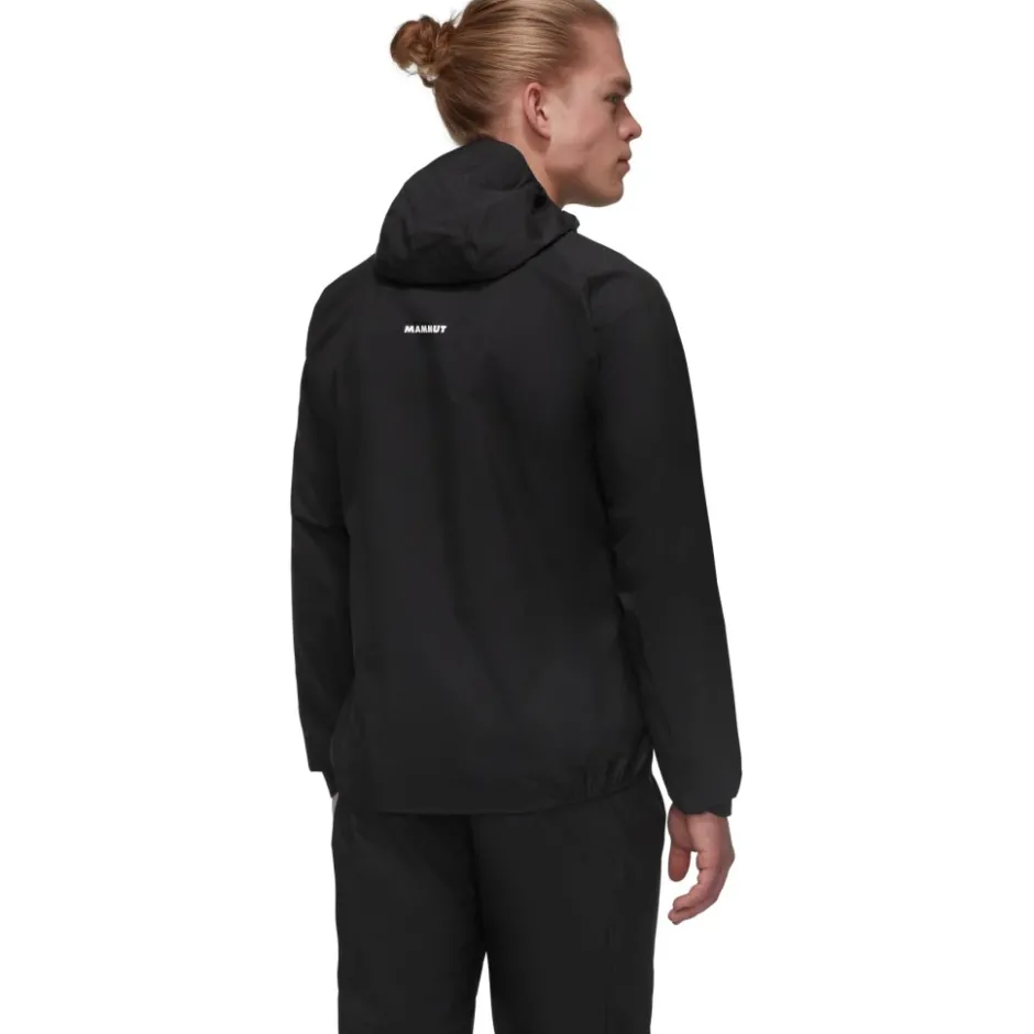 Jassen & Vesten < Mammut Aenergy Trail Running Hardshell Jas met Capuchon Heren - zwart