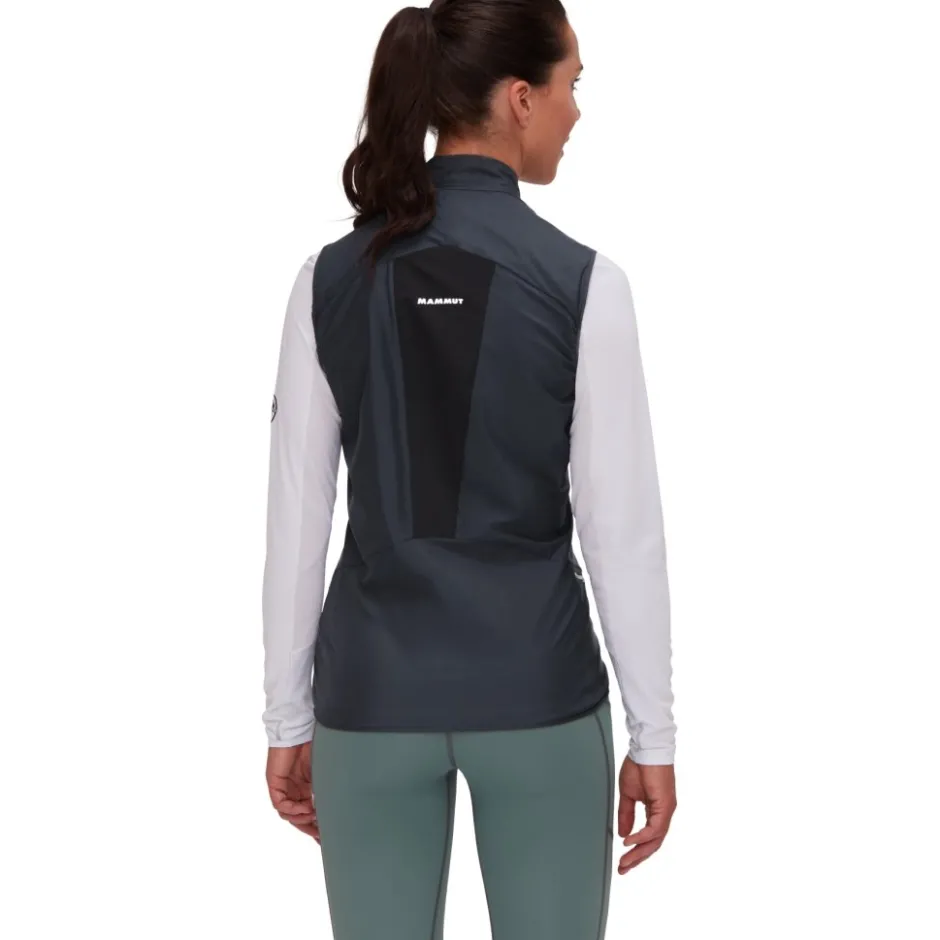 Jassen & Vesten < Mammut Aenergy Trai Running Windbreaker Hybride Vest Daes - zwart