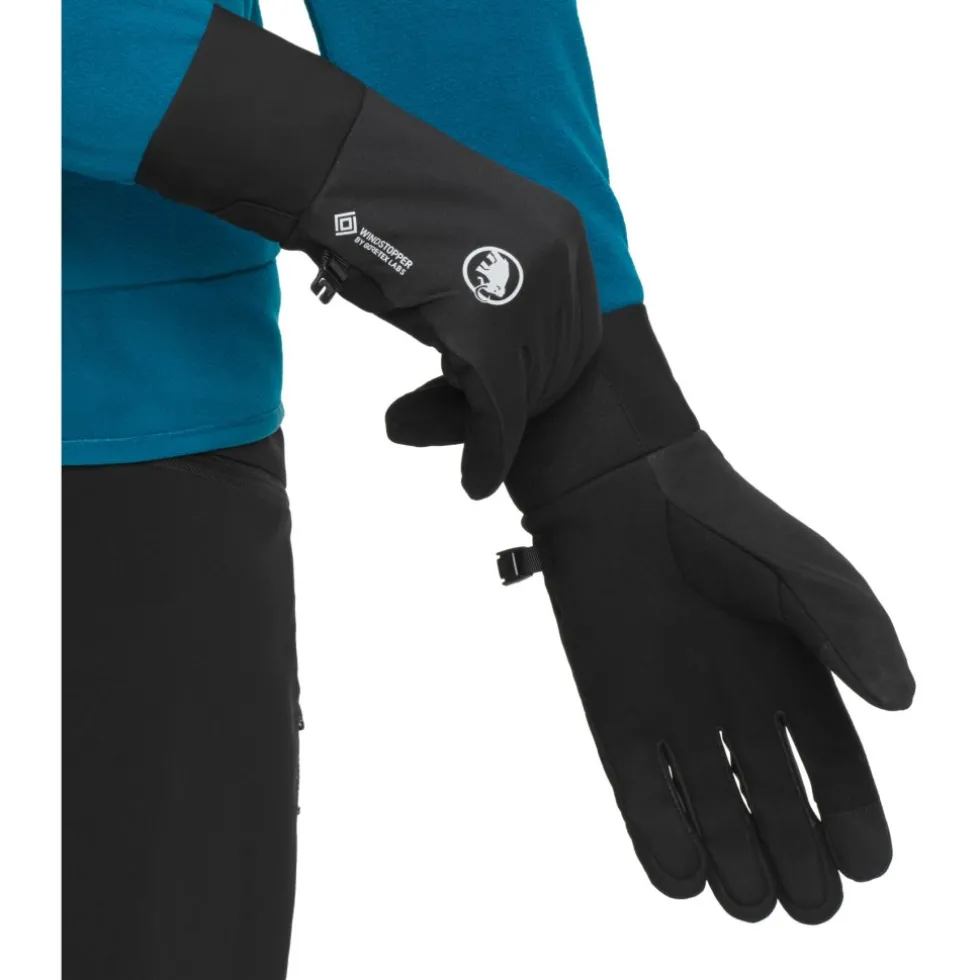 Mammut Astro Light Softshell Handschoenen - zwart