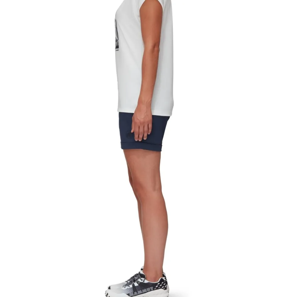 Mammut Runbold Roll Cuff Short Dames - marine