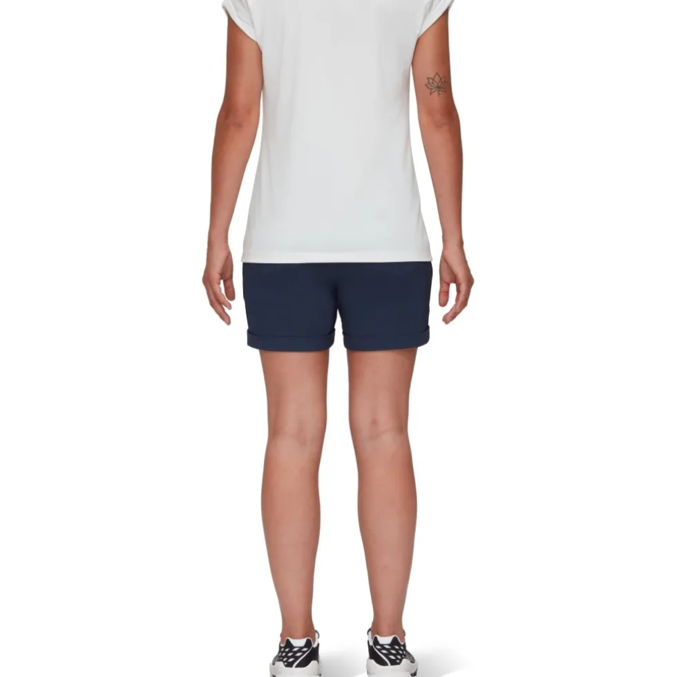 Mammut Runbold Roll Cuff Short Dames - marine