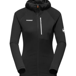 Shirts & Midlayers < Mammut Aenergy ight Midayer Ja met Capuchon Dame - zwart