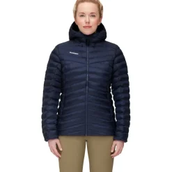 Mammut Albula Geïsoleerde Jas Dames - marine