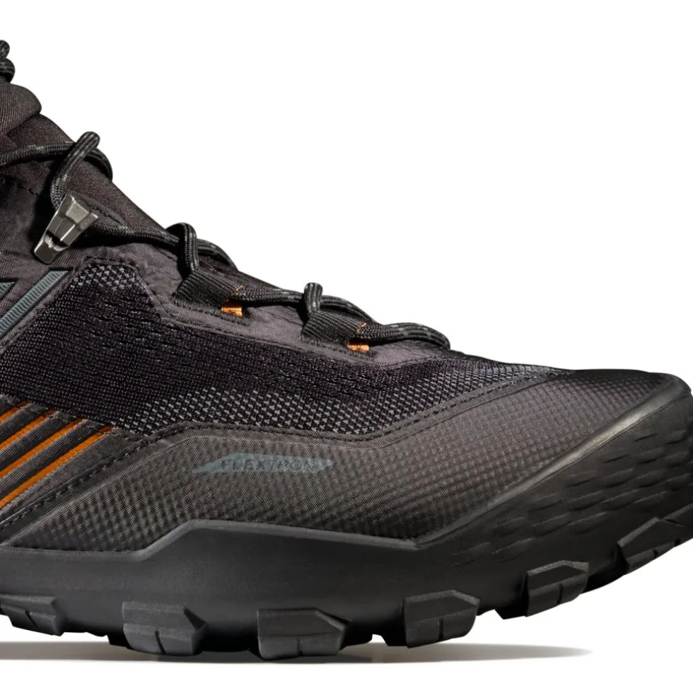 Mammut Ducan II High GTX Schoenen Heren - zwart-dark tangerine