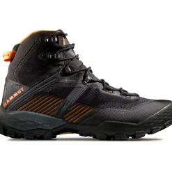 Mammut Ducan II High GTX Schoenen Heren - zwart-dark tangerine