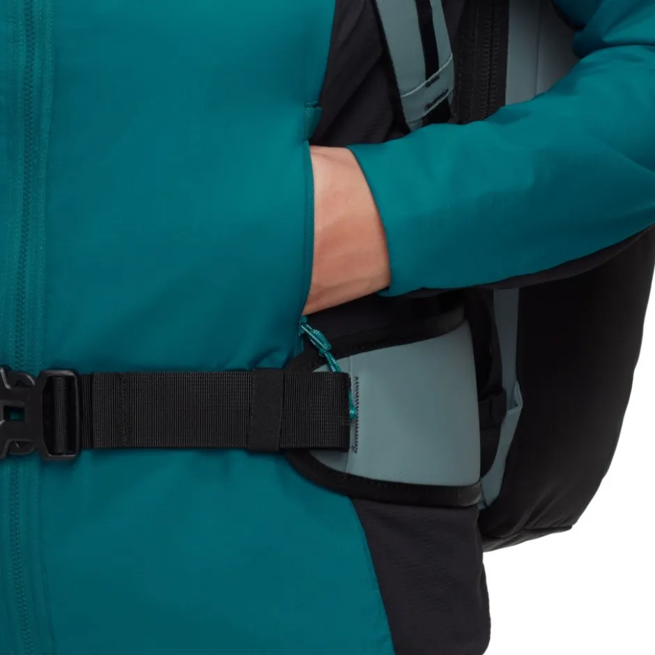 Jassen & Vesten < Mammut Rie ight Hybrid Theroja et Capuchon Dae - deep tea