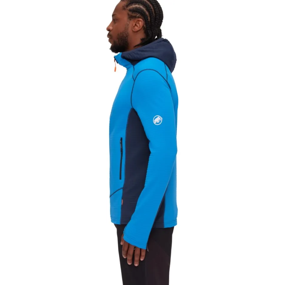 Shirts & Midlayers < Mammut Taiss ight Midayer Jas met Capuchon Heren - azurit-marine